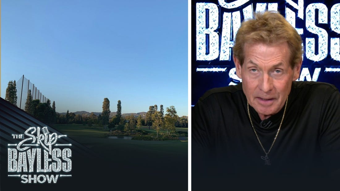 Does Skip like to socialize while he is playing golf? | The Skip Bayless Show